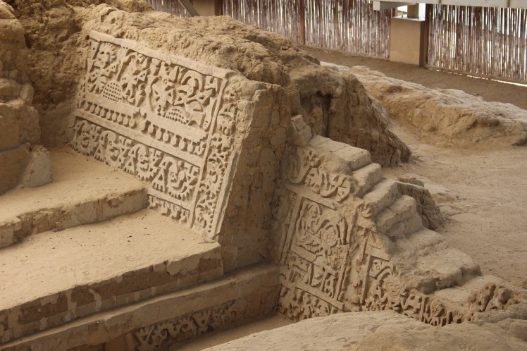 Fresque de huaca de Tucume