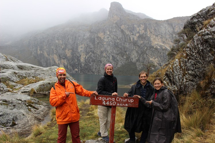 Arrivée à la lagune Churup