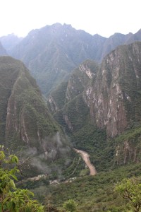 La rivière Urubamba et les montagnes karstiques
