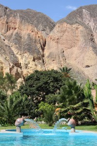 Piscine à l'auberge