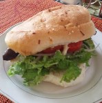 Sandwich au chorizo 7 lunares