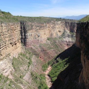 Canyon El Vergel, parc national de Torotoro