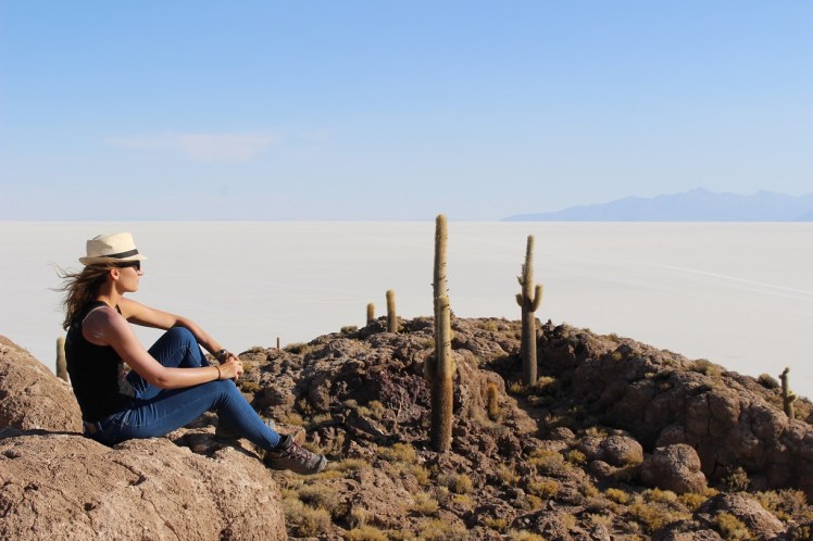 Isla Incahuasi et salar d'Uyuni