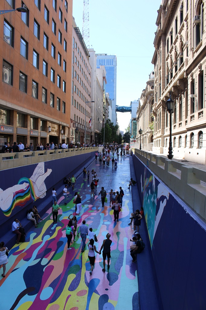 Street art dans la calle Bandera