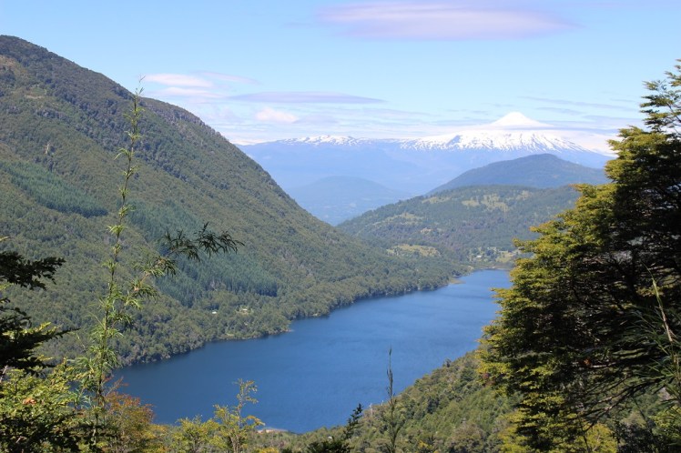 Mirador sur le volcan Villarica, parque Huerquehue