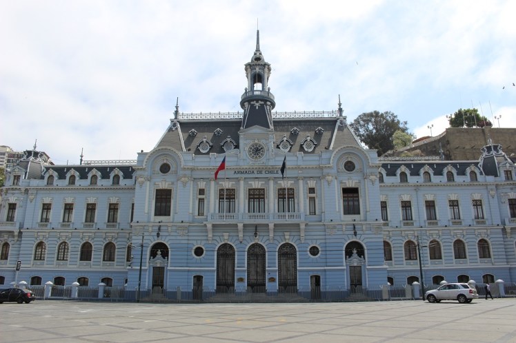 Académie navale, plaza Sotomayor, Valparaiso